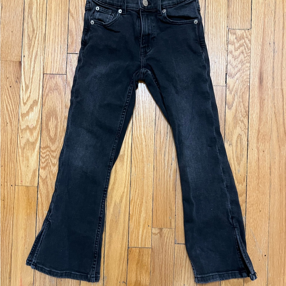 Zara KIDS Charcoal Denim Trousers